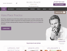 Tablet Screenshot of hansplace.com